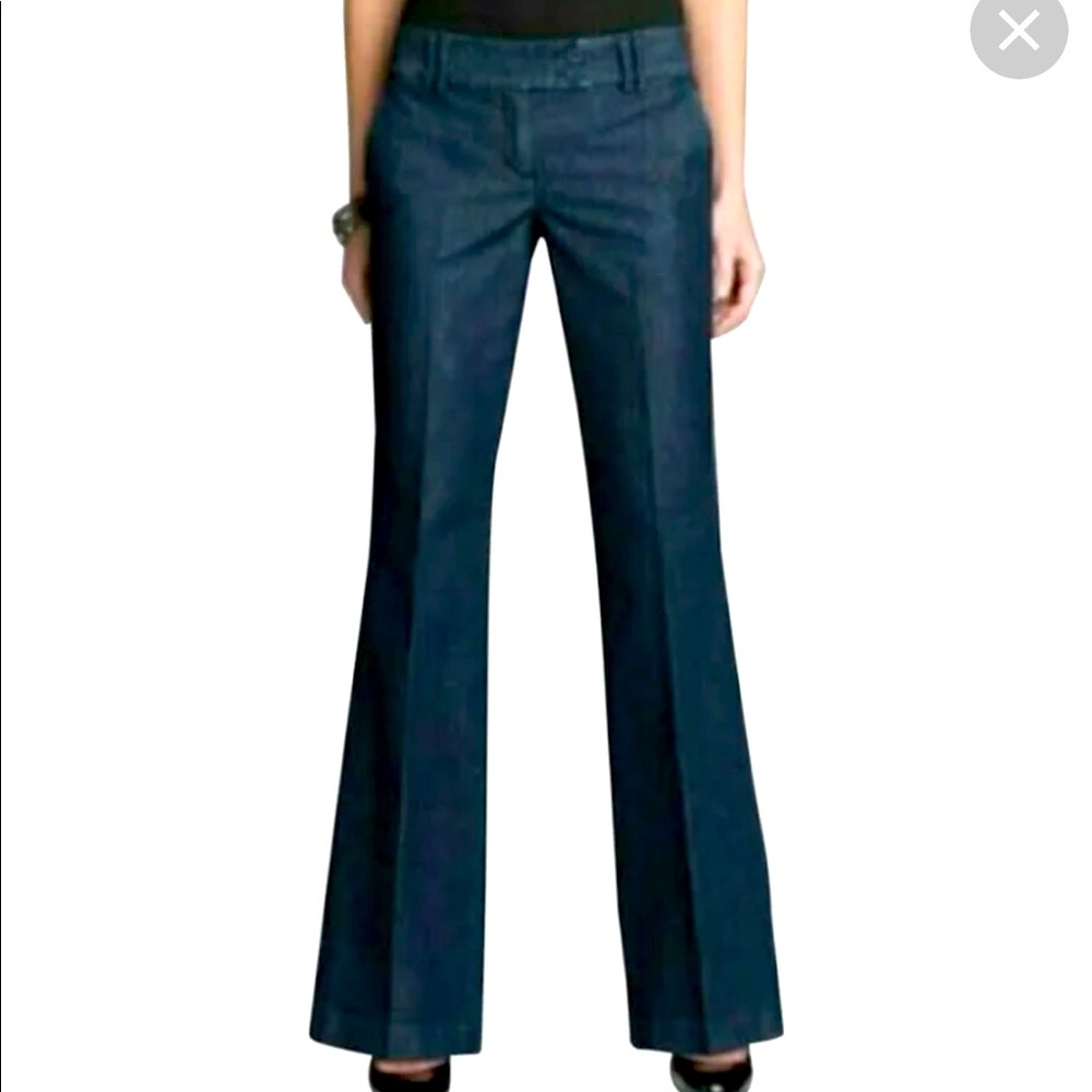Express Editor Pants — denim sheen